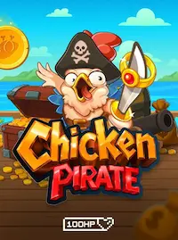 Chicken Pirate crash game at BOOMPANALO COM